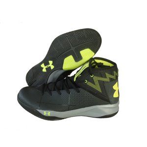 NEW! Under Armour RKT 002 Black/Green Men Size 13